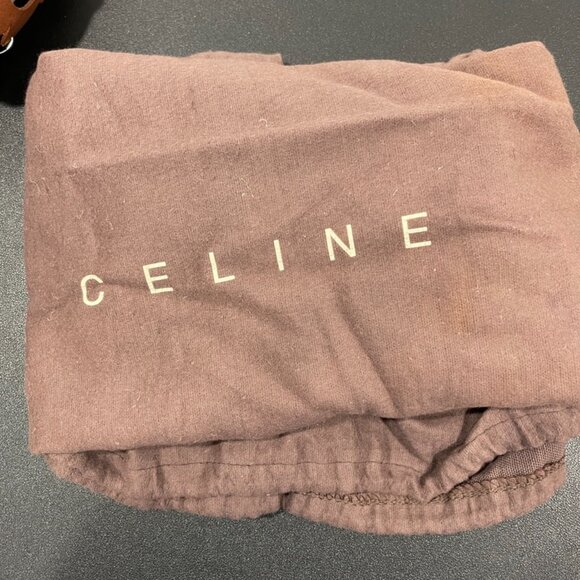 Celine Hemp Floral Leather Tote (133122) - Picture 6 of 8